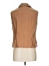 Gemilli Brown Sleeveless Button-Down Shirt Size L - photo 2