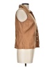 Gemilli Brown Sleeveless Button-Down Shirt Size L - photo 4