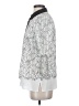 Karl Lagerfeld Paris 100% Polyester Silver 3/4 Sleeve Blouse Size S - photo 5