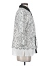 Karl Lagerfeld Paris 100% Polyester Silver 3/4 Sleeve Blouse Size S - photo 4
