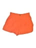 Zara Solid Orange Shorts Size M - photo 1