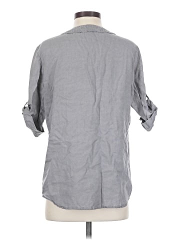Ellen Tracy 3/4 Sleeve Button-Down Shirt (view 2)