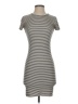 Soprano Stripes Gray Casual Dress Size S - photo 1