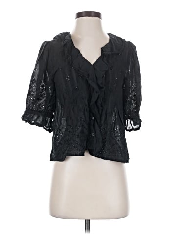 Madewell Ruffled Puff-Sleeve Top (view 1)