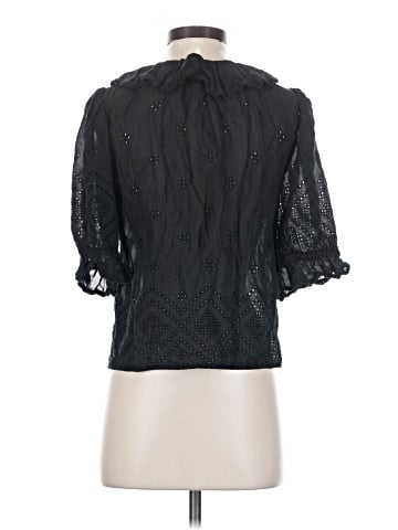 Madewell Ruffled Puff-Sleeve Top (view 2)
