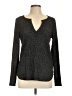 Socialite Metallic Gray Pullover Sweater Size L - photo 1