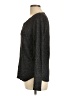 Socialite Metallic Gray Pullover Sweater Size L - photo 5