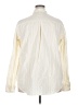 Old Navy 100% Cotton Stripes Ivory Long Sleeve Button-Down Shirt Size XXL (tall) - photo 2