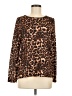 Per Se Brown Long Sleeve Blouse Size M - photo 1