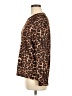 Per Se Brown Long Sleeve Blouse Size M - photo 5