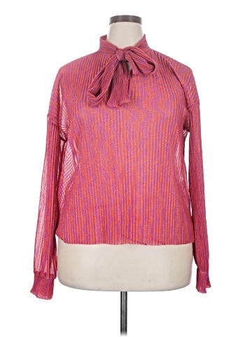 Trafaluc by Zara Long Sleeve Blouse (view 1)