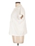 Lands' End 100% Cotton Ivory Short Sleeve Blouse Size L (petite) - photo 5