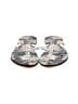 Roxy Silver Flip Flops Size 9 - 10 - photo 2