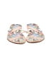 Roxy Tropical White Flip Flops Size 9 - 10 - photo 2