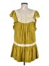 Leifsdottir 100% Silk Yellow Short Sleeve Silk Top Size 8 - photo 2