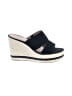 Crown Vintage Black Wedges Size 10 - photo 1