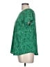 CeCe Green Short Sleeve Blouse Size L - photo 5