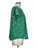 CeCe Green Short Sleeve Blouse Size L - photo 4