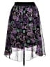 Lularoe 100% Polyester Floral Purple Formal Skirt Size XL - photo 1