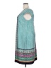 Cato Print Teal Casual Dress Size 20W - photo 5