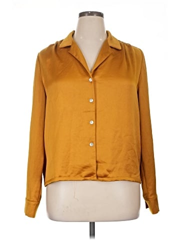 Karen Kane Long Sleeve Blouse (view 1)