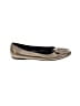 Sundance 100% Leather Metallic Gold Flats Size EU 39 - photo 1