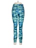 L.L.Bean Print Blue Leggings Size M (tall) - photo 1