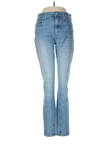 Madewell Tall 9" Mid-Rise Skinny Jeans in Comfort Stretch: Eco Edition (view 1)
