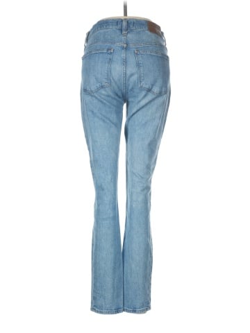 Madewell Tall 9" Mid-Rise Skinny Jeans in Comfort Stretch: Eco Edition (view 2)