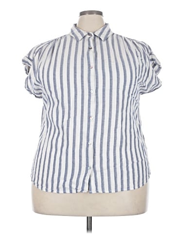 Fever Short Sleeve Button-Down Shirt (view 1)