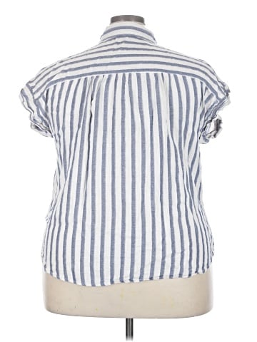 Fever Short Sleeve Button-Down Shirt (view 2)