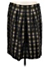 Jigsaw Plaid Black Formal Skirt Size 8 - photo 1