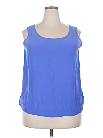 Diane Gilman Sleeveless Silk Top (view 1)