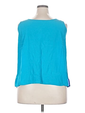 Diane Gilman Sleeveless Silk Top (view 2)