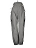 Shein 100% Polyester Gray Cargo Pants Size 6 - photo 2
