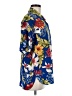 Marisa Christina Tropical Blue Short Sleeve Blouse Size M - photo 4
