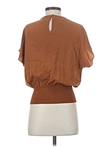Lafayette 148 New York Short Sleeve Top (view 2)