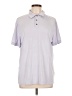 Theory Purple Short Sleeve Button-Down Shirt Size L - photo 1