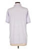Theory Purple Short Sleeve Button-Down Shirt Size L - photo 2