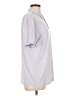 Theory Purple Short Sleeve Button-Down Shirt Size L - photo 4