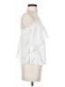 Elizabeth and James 100% Polyester White Sleeveless Blouse Size XS (estimated) - photo 4