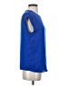 MM. LaFleur 100% Polyester Blue Short Sleeve Top Size XS - photo 4