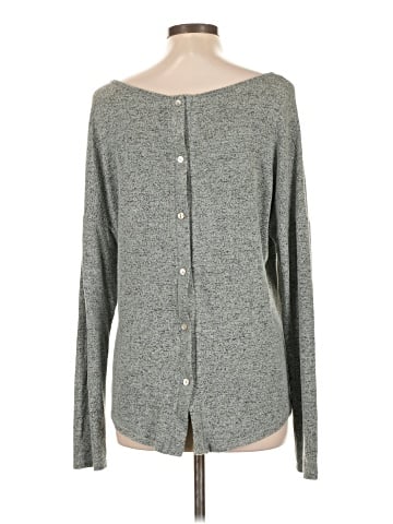Green Envelope Long Sleeve T-Shirt (view 2)