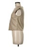 Sincerely Jules 100% Polyurethane Tan Sleeveless Blouse Size M - photo 5