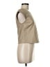 Sincerely Jules 100% Polyurethane Tan Sleeveless Blouse Size M - photo 4