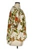 Rose + Olive 100% Polyester Ivory Short Sleeve Blouse Size XL - photo 4