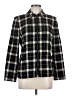Kasper and Co. Plaid Black Coat Size 8 - photo 1