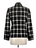 Kasper and Co. Plaid Black Coat Size 8 - photo 2