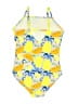 Unbranded Print Yellow One Piece Swimsuit Size 8 - photo 2
