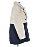 French Connection 100% Polyester Ivory Coat Size M - photo 4